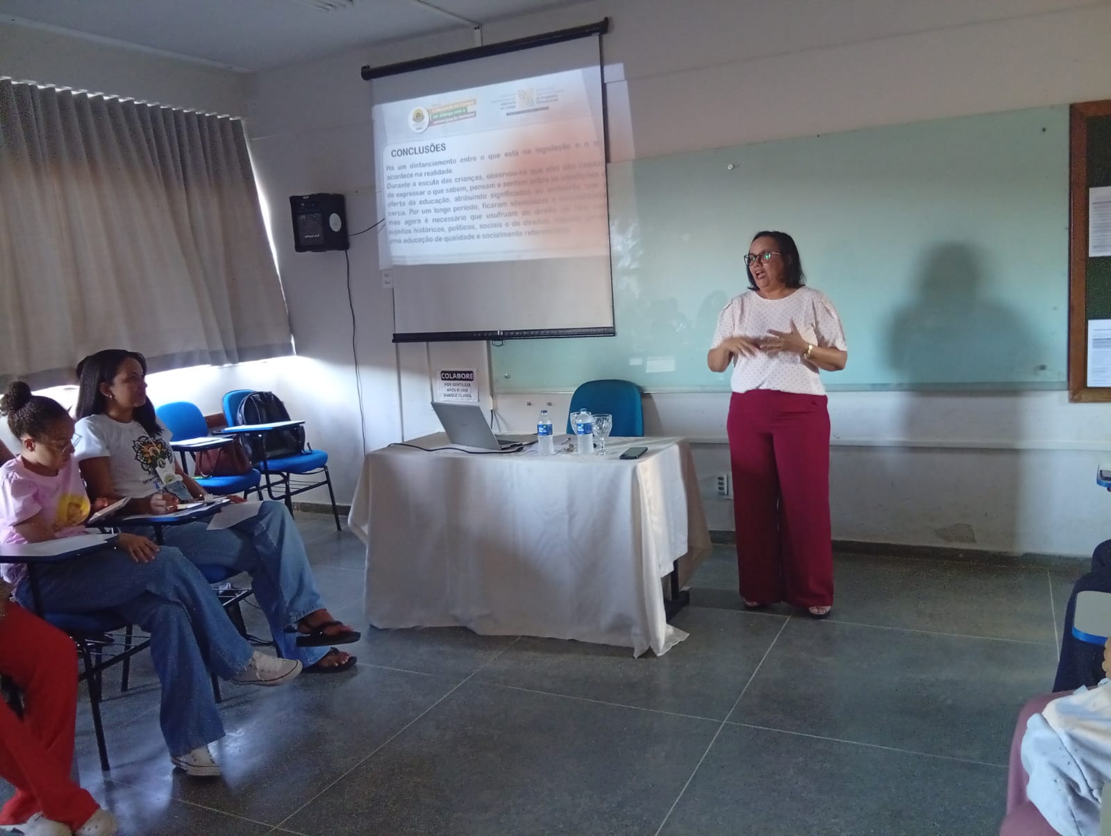Abertura do evento